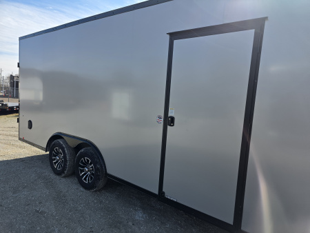 New 2026 Formula Trailers 8.5X20 10K GVWR 080 SCREWLESS EXTERIOR BLACKOUT 7' INSIDE ALUMINUM WHEELS UTV SXS CAR Cargo / Enclosed Trailer