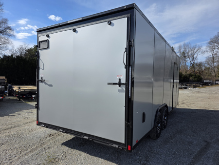 New 2026 Formula Trailers 8.5X20 10K GVWR 080 SCREWLESS EXTERIOR BLACKOUT 7' INSIDE ALUMINUM WHEELS UTV SXS CAR Cargo / Enclosed Trailer