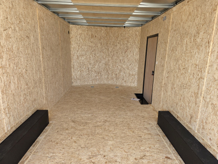 New 2026 Formula Trailers 8.5X20 10K GVWR 080 SCREWLESS EXTERIOR BLACKOUT 7' INSIDE ALUMINUM WHEELS UTV SXS CAR Cargo / Enclosed Trailer