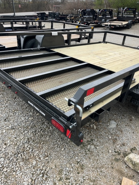 New 2026 Sure-Trac 7 x 12 tube top utility 5k brake Utility Trailer