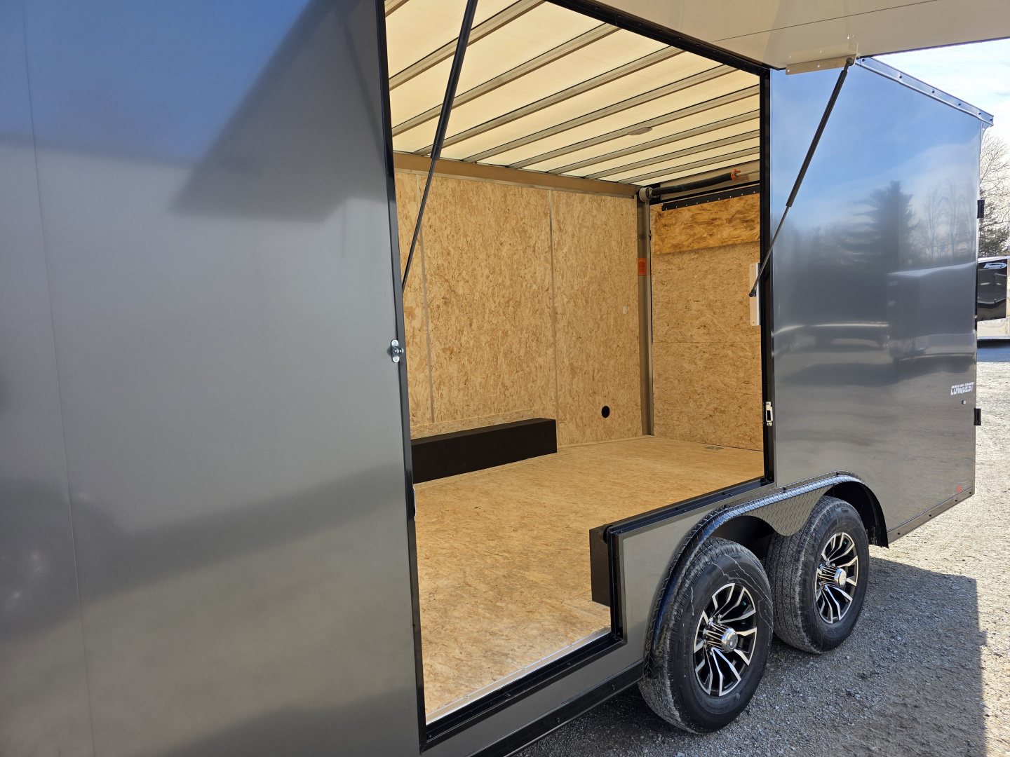 New 2026 Formula Trailers 8.5x20 CAR HAULER WITH ESCAPE DOOR BLACKOUT TRIM 10K GVWR 7' INSIDE SXS UTV GOLF CART Cargo / Enclosed Trailer