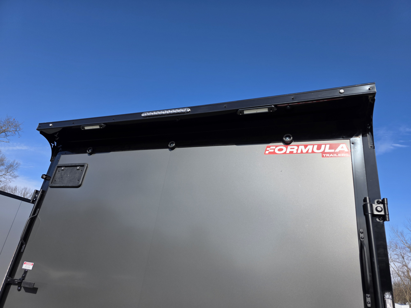 New 2026 Formula Trailers 8.5x20 CAR HAULER WITH ESCAPE DOOR BLACKOUT TRIM 10K GVWR 7' INSIDE SXS UTV GOLF CART Cargo / Enclosed Trailer