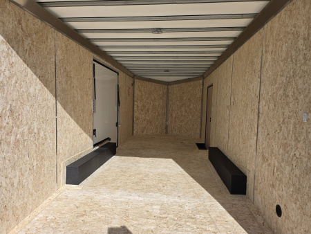 New 2026 Formula Trailers 8.5x20 CAR HAULER WITH ESCAPE DOOR BLACKOUT TRIM 10K GVWR 7' INSIDE SXS UTV GOLF CART Cargo / Enclosed Trailer