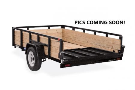 New 2026 Sure-Trac 6 x 12 3K Idler Tube Top Three Board Utility Trailer