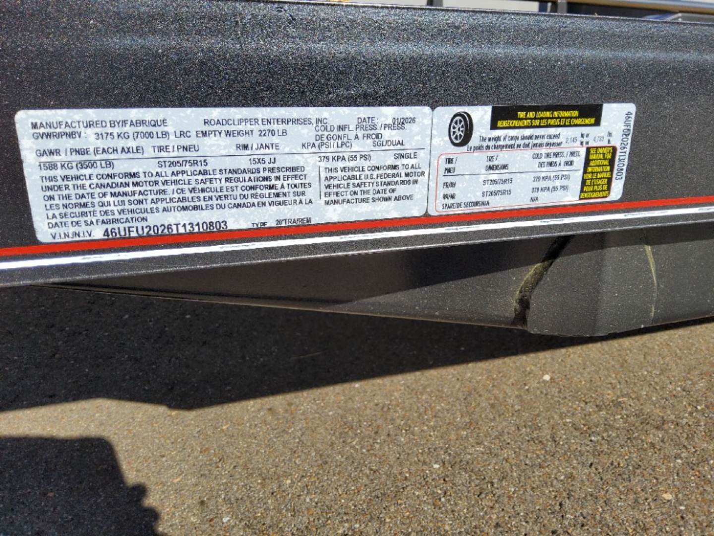 New 2026 Diamond C Trailers GTU235 Utility Trailer