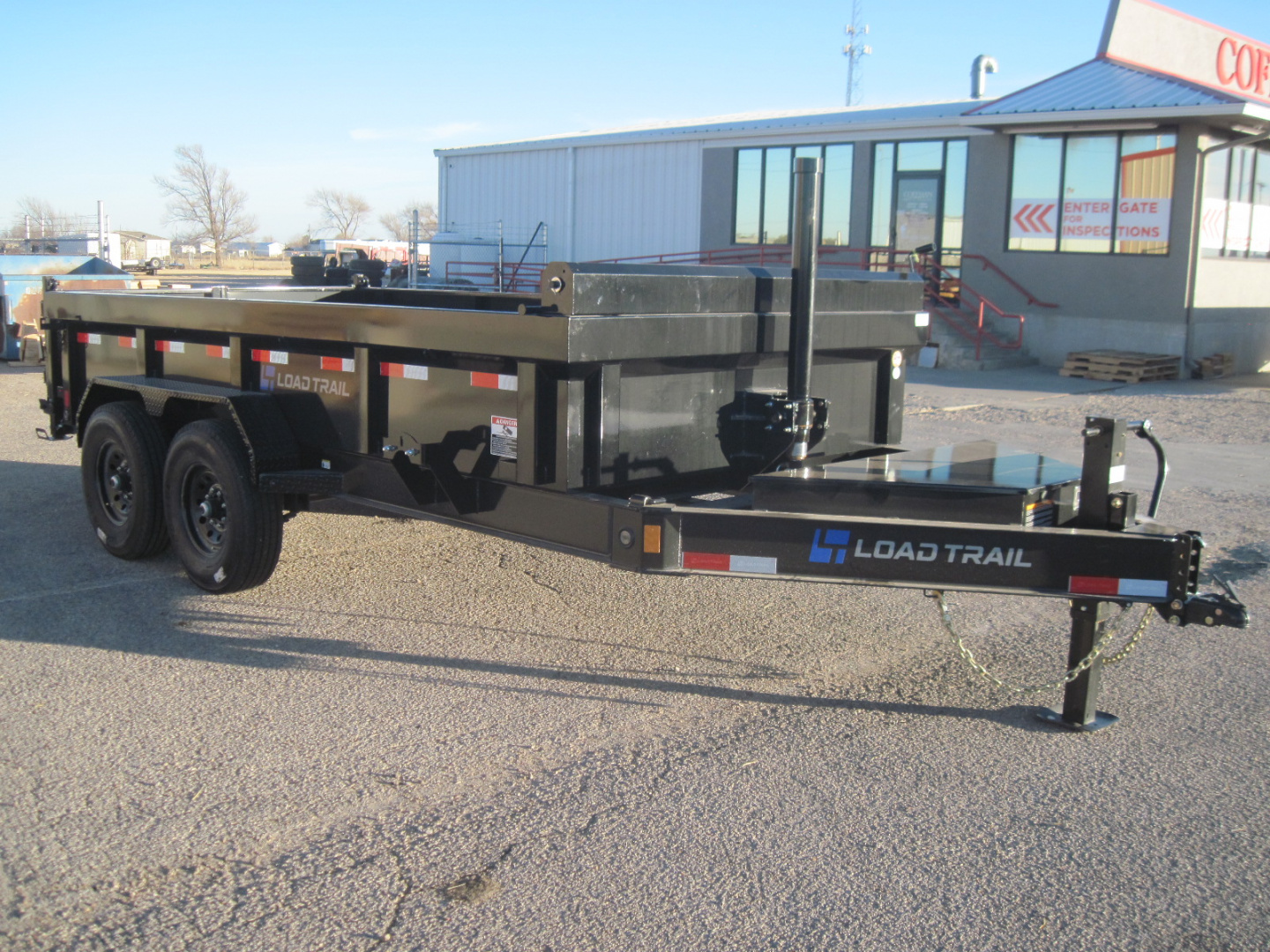 New 2026 Load Trail 83x14 Telescopic Dump w/ 24" sides & 7ga. floor 14k
