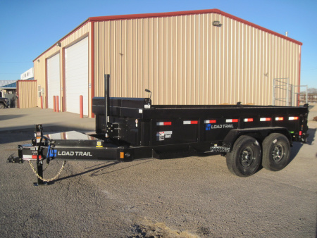 New 2026 Load Trail 83x14 Telescopic Dump w/ 24  sides & 7ga. floor 14k