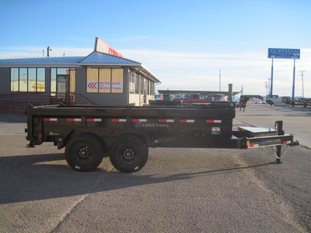 New 2026 Load Trail 83x14 Telescopic Dump w/ 24" sides & 7ga. floor 14k