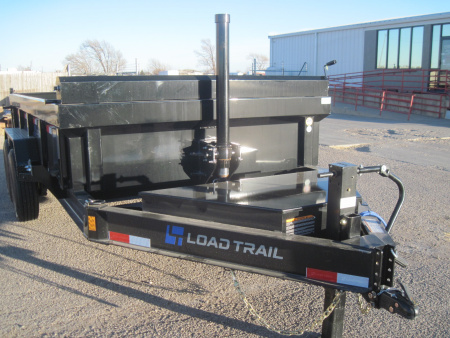 New 2026 Load Trail 83x14 Telescopic Dump w/ 24" sides & 7ga. floor 14k