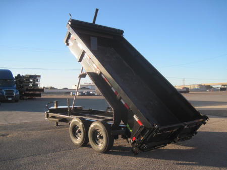 New 2026 Load Trail 83x14 Telescopic Dump w/ 24" sides & 7ga. floor 14k