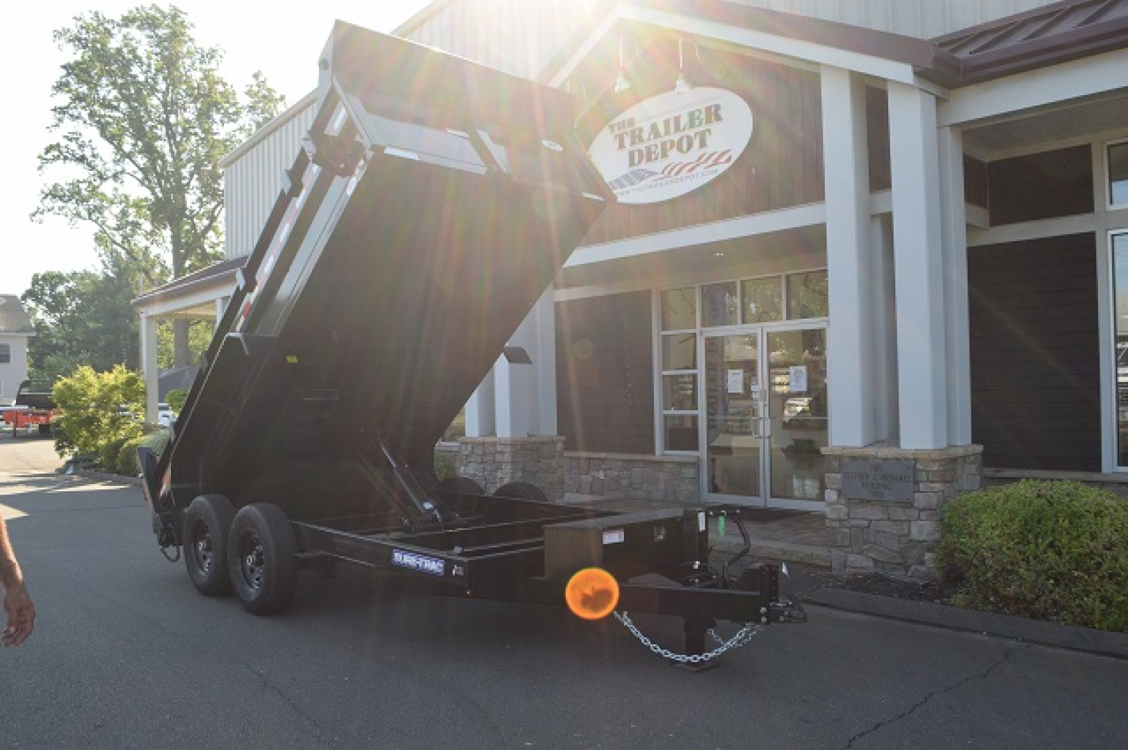 New SURE-TRAC 7' x 14' HEAVY DUTY SCISSOR DUMP TRAILER 14K