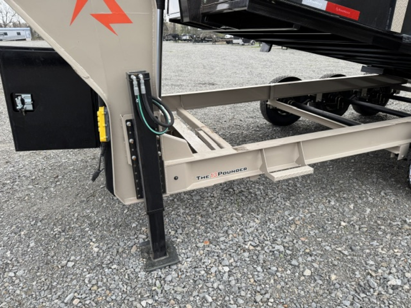 New 2026 RawMaxx 83X16 LPX TRIPLE AXLE Dump Trailer W/ 44'' SIDES,HYDRAILIC JACKS, 14 PLY TIRES, RAMPS, TARP, SPREAD GATE