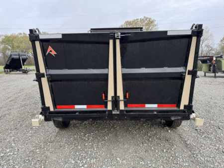 New 2026 RawMaxx 83X16 LPX TRIPLE AXLE Dump Trailer W/ 44'' SIDES,HYDRAILIC JACKS, 14 PLY TIRES, RAMPS, TARP, SPREAD GATE