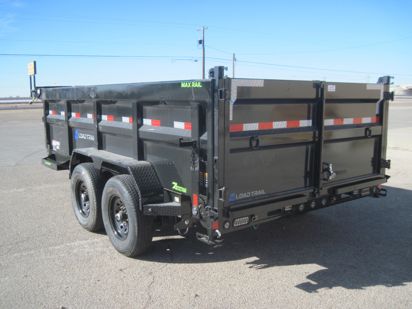 New 2026 Load Trail 83x14 Dump Trailer w/ 36" sides & 7ga. Floor 14k