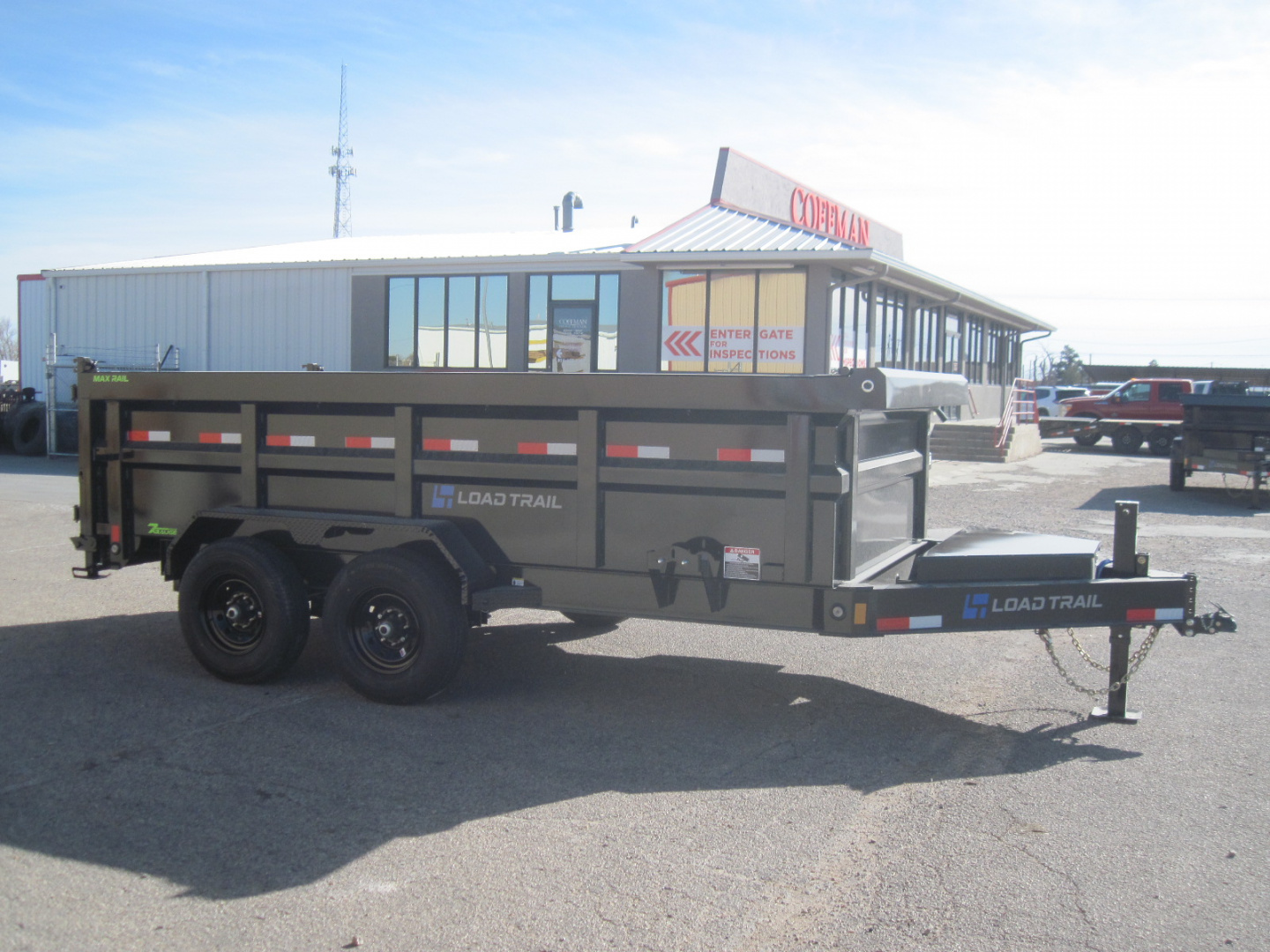 New 2026 Load Trail 83x14 Dump Trailer w/ 36" sides & 7ga. Floor 14k