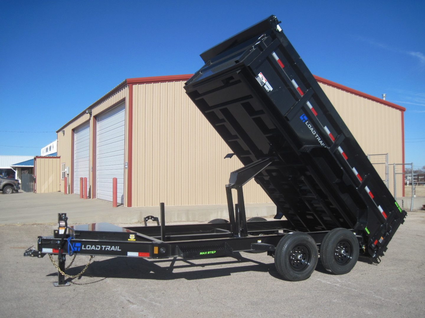 New 2026 Load Trail 83x14 Dump Trailer w/ 36" sides & 7ga. Floor 14k