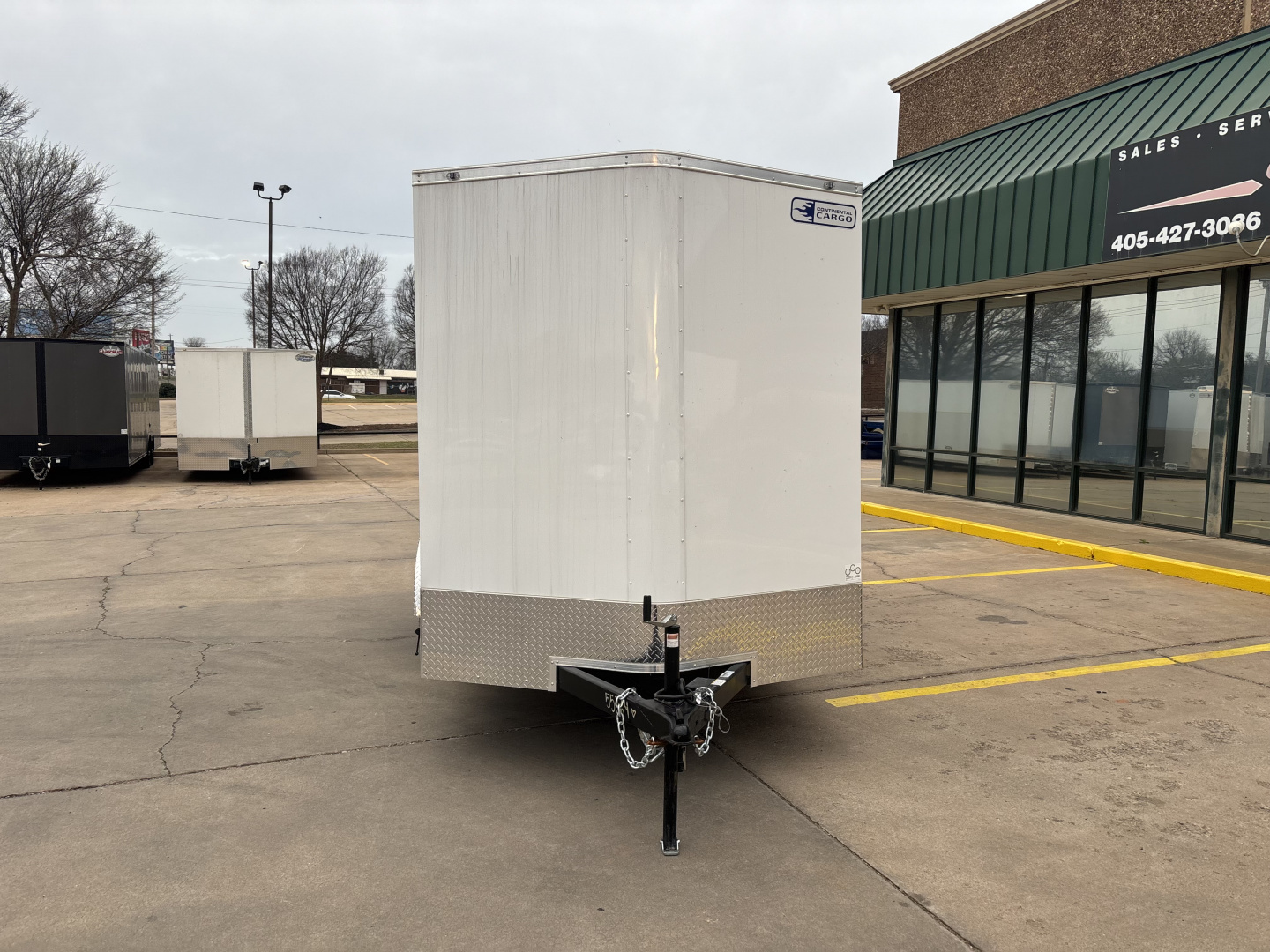 New #055364 2026 FOREST RIVER TA2 7 X 14 TANDEM AXLE 7K ENCLOSED W/ REAR DOUBLE DOORS