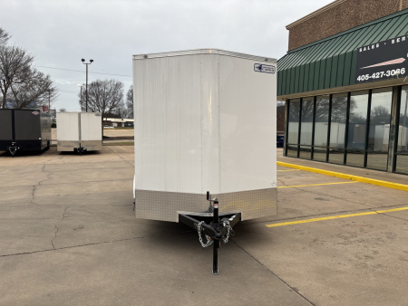 New #055364 2026 FOREST RIVER TA2 7 X 14 TANDEM AXLE 7K ENCLOSED W/ REAR DOUBLE DOORS