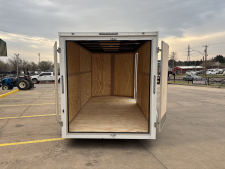New #055364 2026 FOREST RIVER TA2 7 X 14 TANDEM AXLE 7K ENCLOSED W/ REAR DOUBLE DOORS