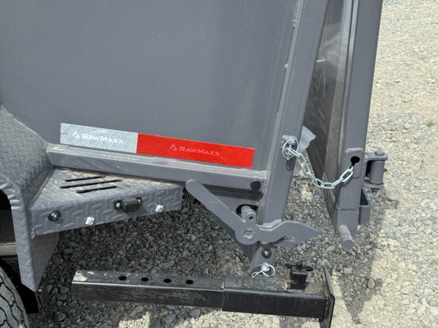 New 2026 RawMaxx 83X16 LPX TRIPLE AXLE Dump Trailer W/ 36'' SIDES,HYDRAILIC JACKS, 14 PLY TIRES, RAMPS, TARP, SPREAD GATE