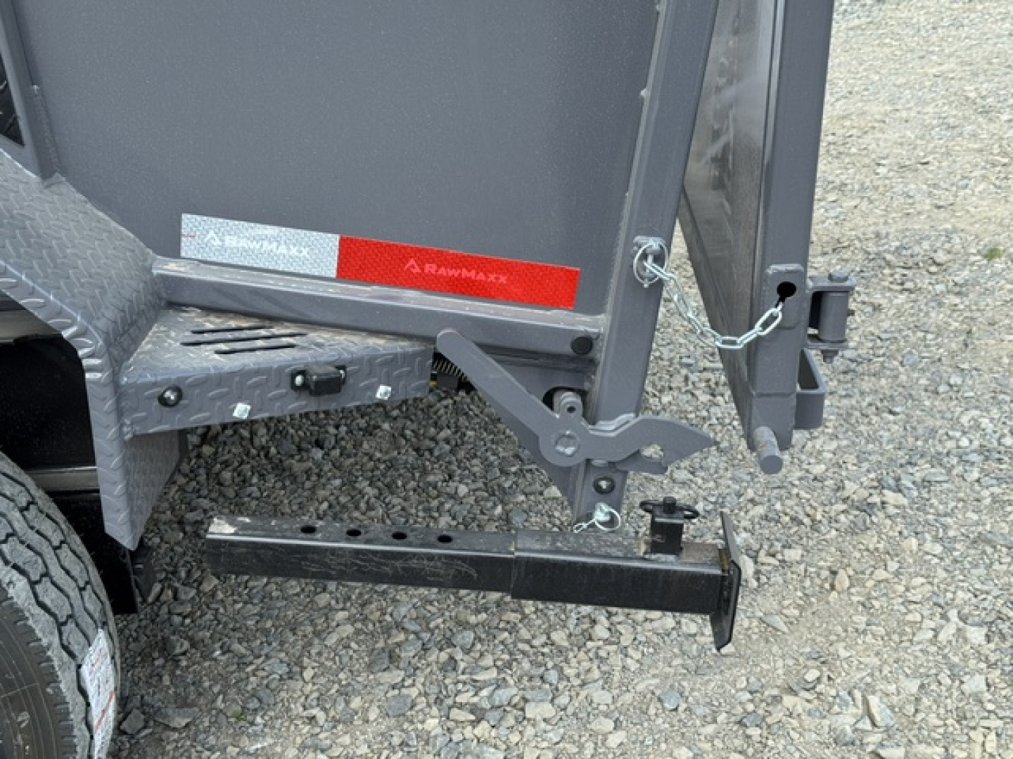 New 2026 RawMaxx 83X16 LPX TRIPLE AXLE Dump Trailer W/ 36'' SIDES,HYDRAILIC JACKS, 14 PLY TIRES, RAMPS, TARP, SPREAD GATE