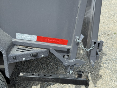New 2026 RawMaxx 83X16 LPX TRIPLE AXLE Dump Trailer W/ 36'' SIDES,HYDRAILIC JACKS, 14 PLY TIRES, RAMPS, TARP, SPREAD GATE