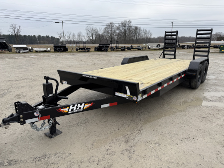 New 2026 H&H Trailers 82X20 Equipment Trailer 14K GVWR