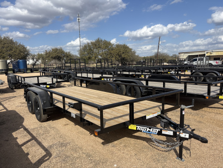 New 2026 Top Hat EP Utility Trailer