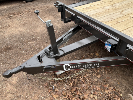 New 2026 Coffee Creek MFG 102x28 Tandem Axles (5200lbs) Car Hauler