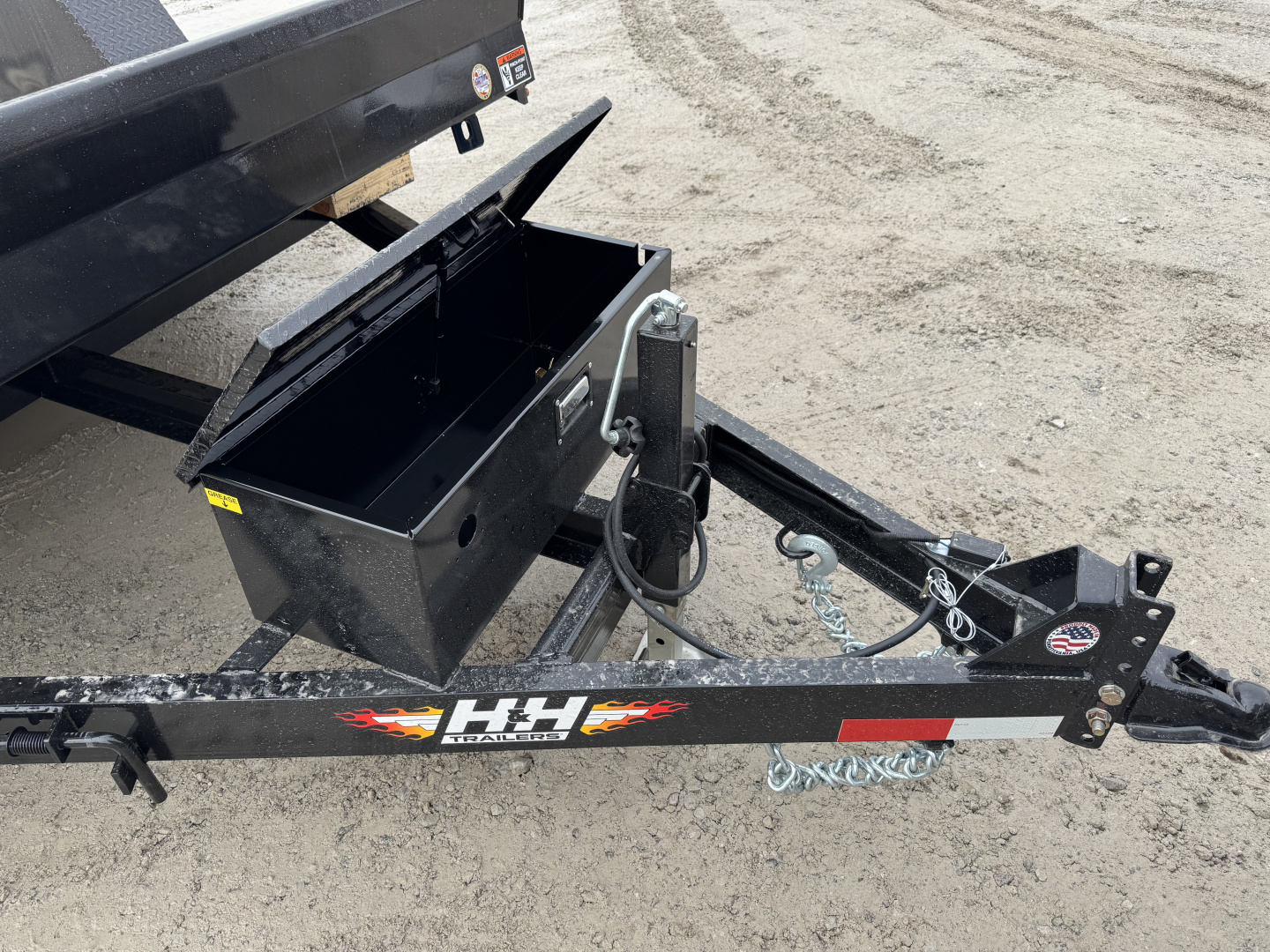 New 2026 H&H Trailers 78X12 Tilt Trailer 7K GVWR