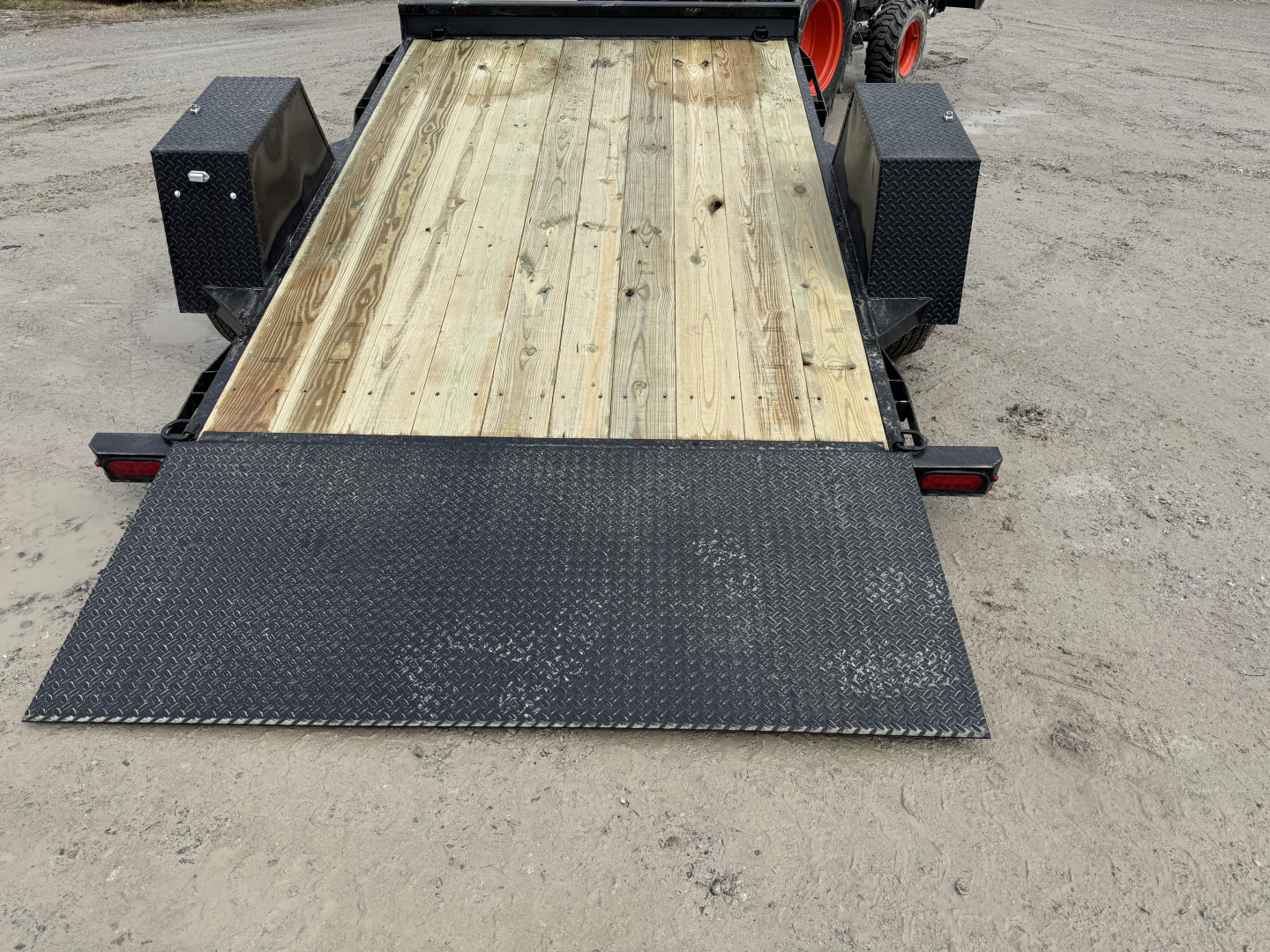 New 2026 H&H Trailers 78X12 Tilt Trailer 7K GVWR