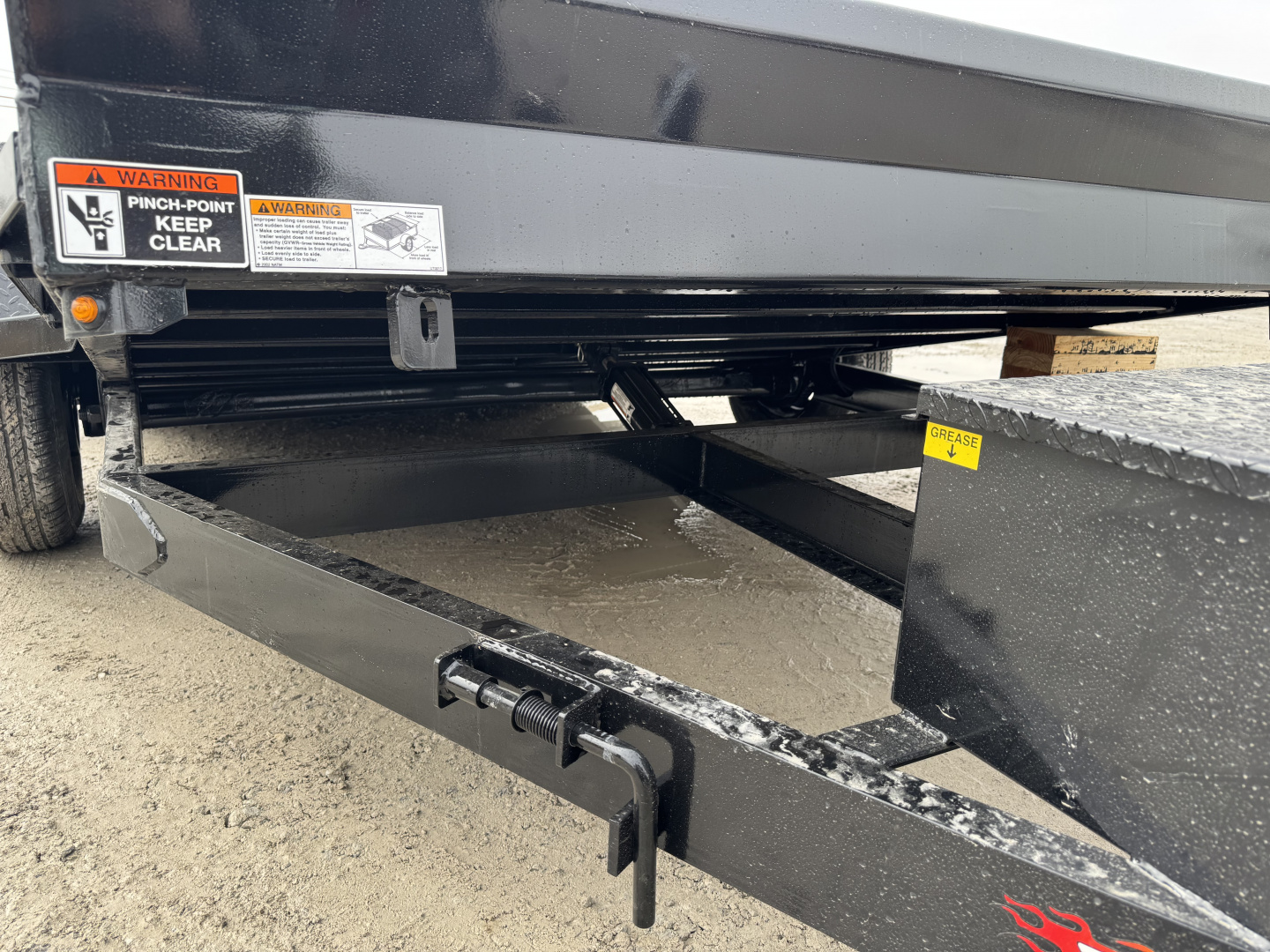 New 2026 H&H Trailers 78X12 Tilt Trailer 7K GVWR