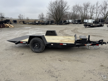 New 2026 H&H Trailers 78X12 Tilt Trailer 7K GVWR