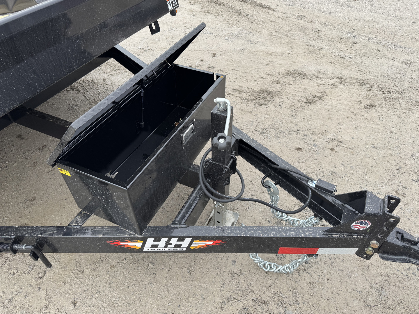 New 2026 H&H Trailers 78X12 Tilt Trailer 7K GVWR