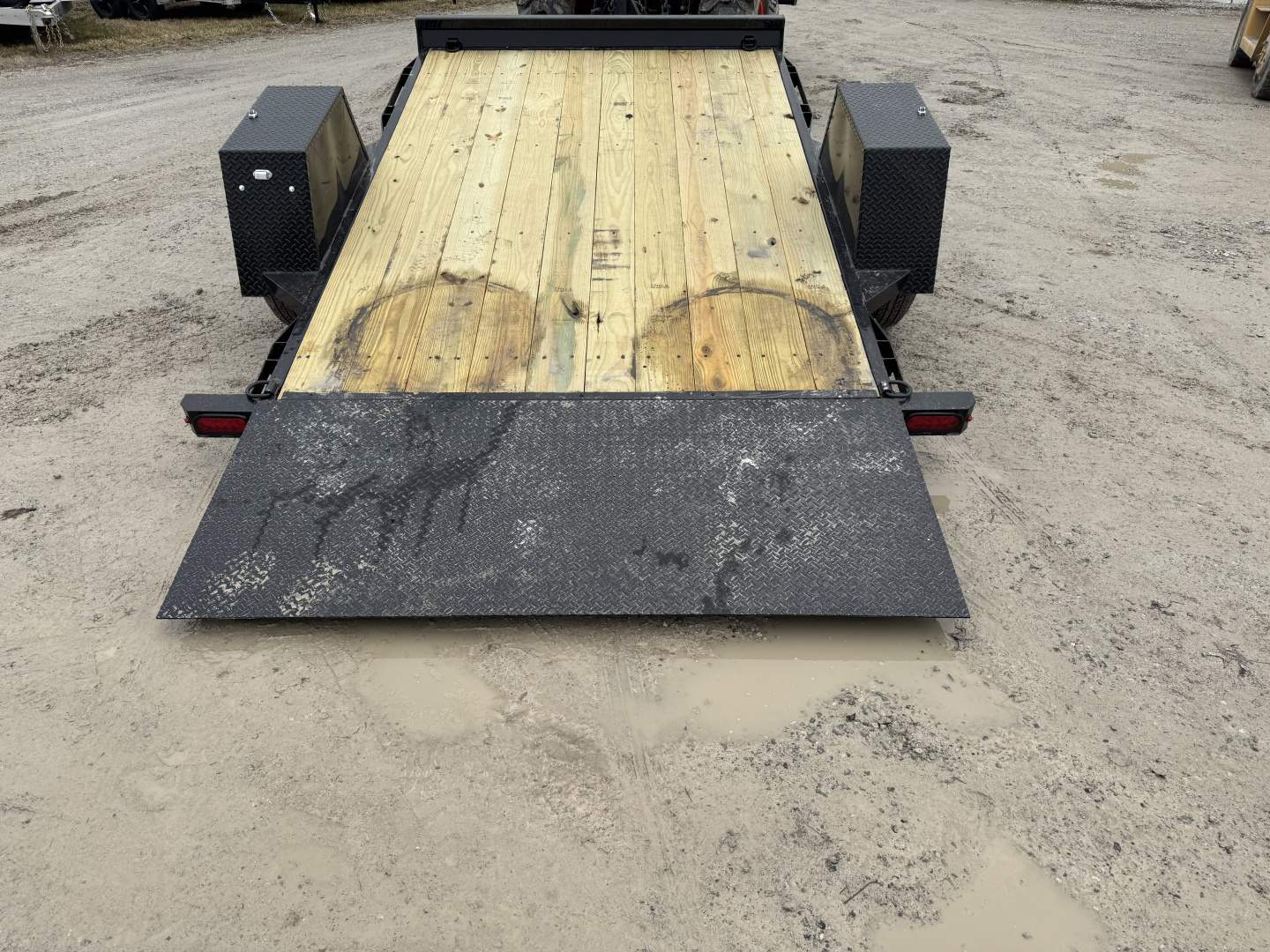 New 2026 H&H Trailers 78X12 Tilt Trailer 7K GVWR