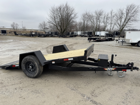 New 2026 H&H Trailers 78X12 Tilt Trailer 7K GVWR