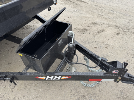 New 2026 H&H Trailers 78X12 Tilt Trailer 7K GVWR