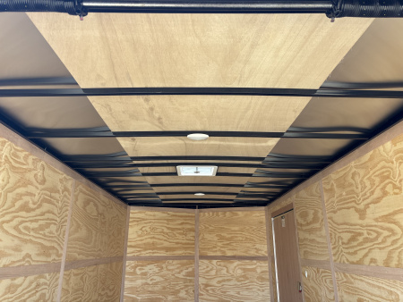 New #097594 2026 FOREST RIVER TA3 8.5 X 16 TANDEM AXLE 10K ENCLOSED W/ REAR RAMP DOOR
