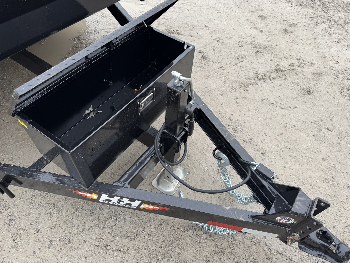 New 2026 H&H Trailers 78X12 Tilt Trailer 7K GVWR