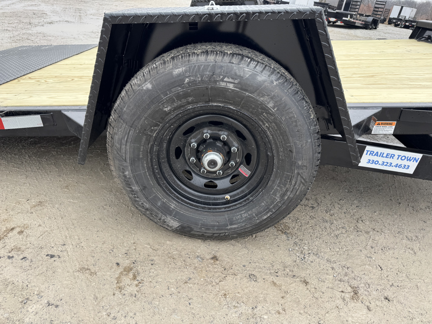 New 2026 H&H Trailers 78X12 Tilt Trailer 7K GVWR