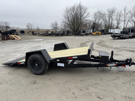 New 2026 H&H Trailers 78X12 Tilt Trailer 7K GVWR