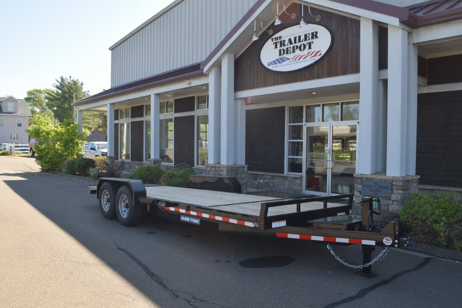 New Sure-Trac 7′ X 16′ + 4′ TILT BED EQUIPMENT TRAILER 14K