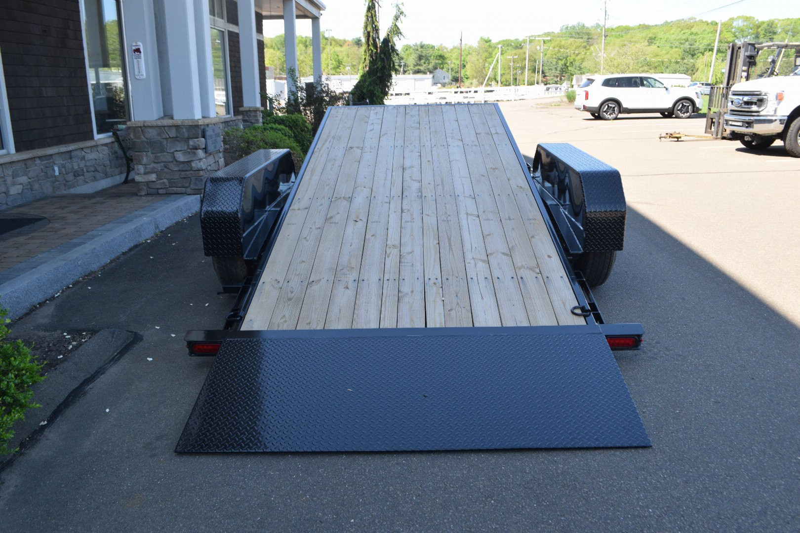 New Sure-Trac 7′ X 16′ + 4′ TILT BED EQUIPMENT TRAILER 14K