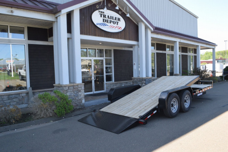 New Sure-Trac 7′ X 16′ + 4′ TILT BED EQUIPMENT TRAILER 14K