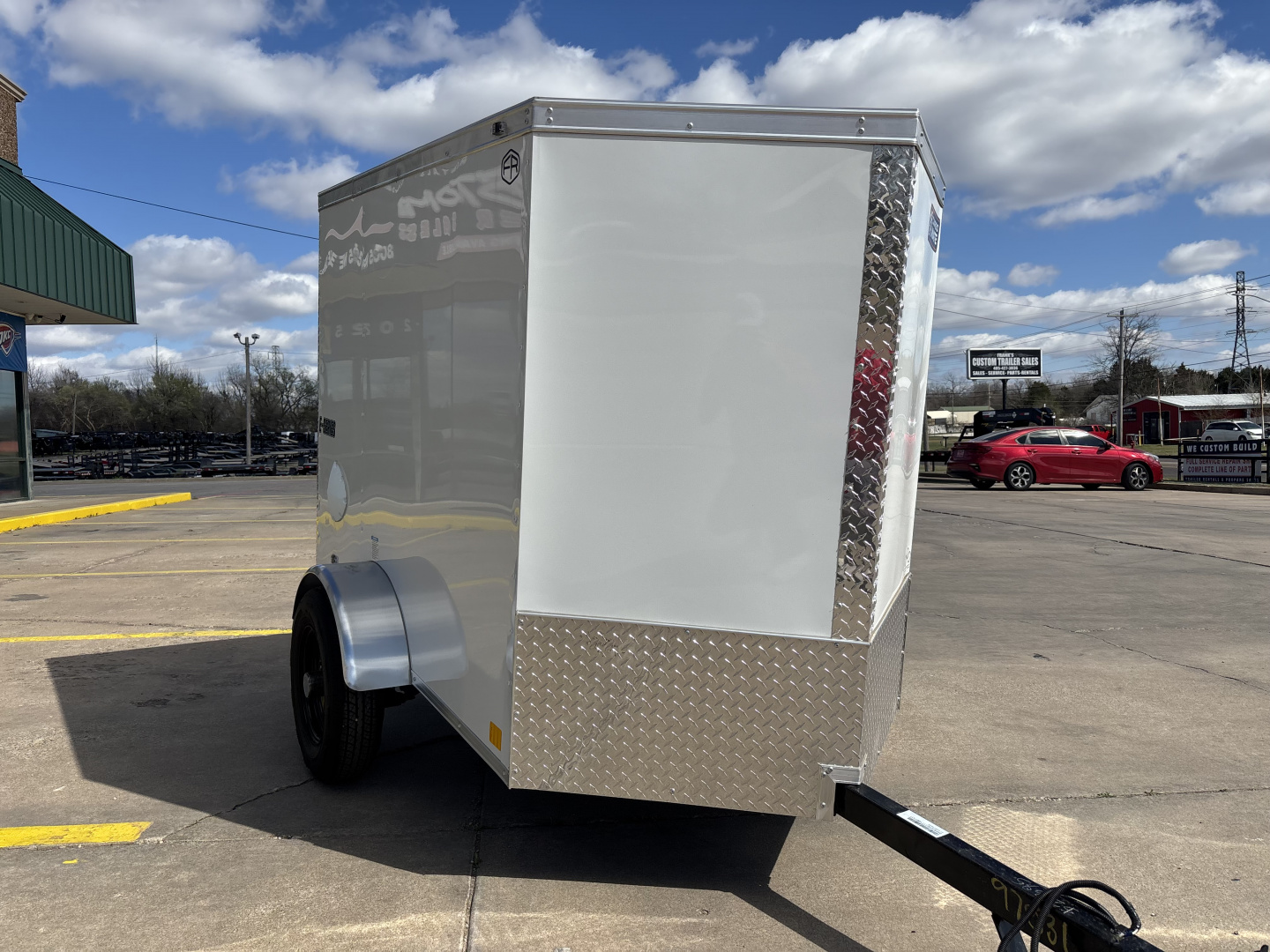 New #097531 2026 FOREST RIVER SA 4 X 6 SINGLE AXLE ENCLOSED 2K W/ REAR BARN DOOR