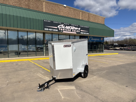 New #097531 2026 FOREST RIVER SA 4 X 6 SINGLE AXLE ENCLOSED 2K W/ REAR BARN DOOR