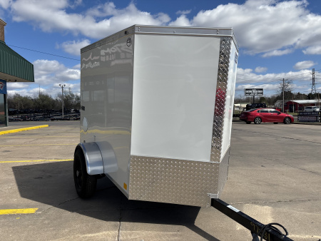 New #097531 2026 FOREST RIVER SA 4 X 6 SINGLE AXLE ENCLOSED 2K W/ REAR BARN DOOR