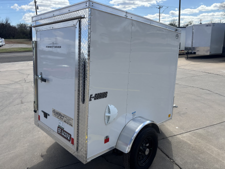 New #097531 2026 FOREST RIVER SA 4 X 6 SINGLE AXLE ENCLOSED 2K W/ REAR BARN DOOR