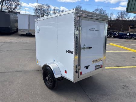 New #097531 2026 FOREST RIVER SA 4 X 6 SINGLE AXLE ENCLOSED 2K W/ REAR BARN DOOR