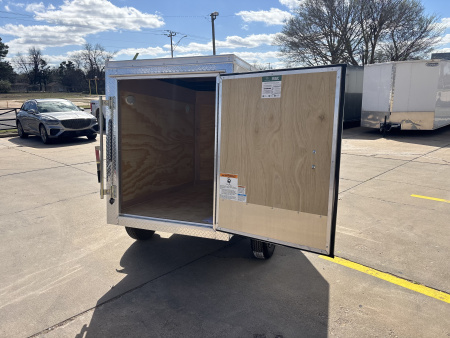 New #097531 2026 FOREST RIVER SA 4 X 6 SINGLE AXLE ENCLOSED 2K W/ REAR BARN DOOR